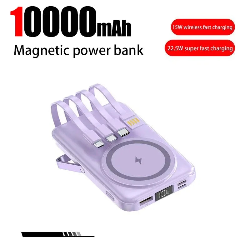 Xiaomi 50000mAh Power Bank Ultra-large Capacity Magnetic Wireless Super Fast Charger Comes With a Charge Cable Power Supply