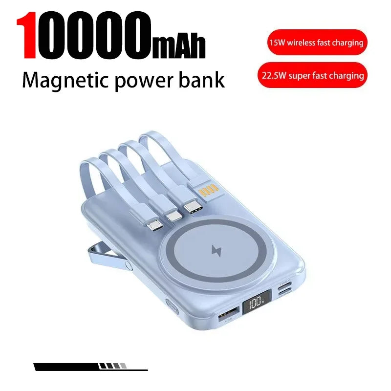 Xiaomi 50000mAh Power Bank Ultra-large Capacity Magnetic Wireless Super Fast Charger Comes With a Charge Cable Power Supply