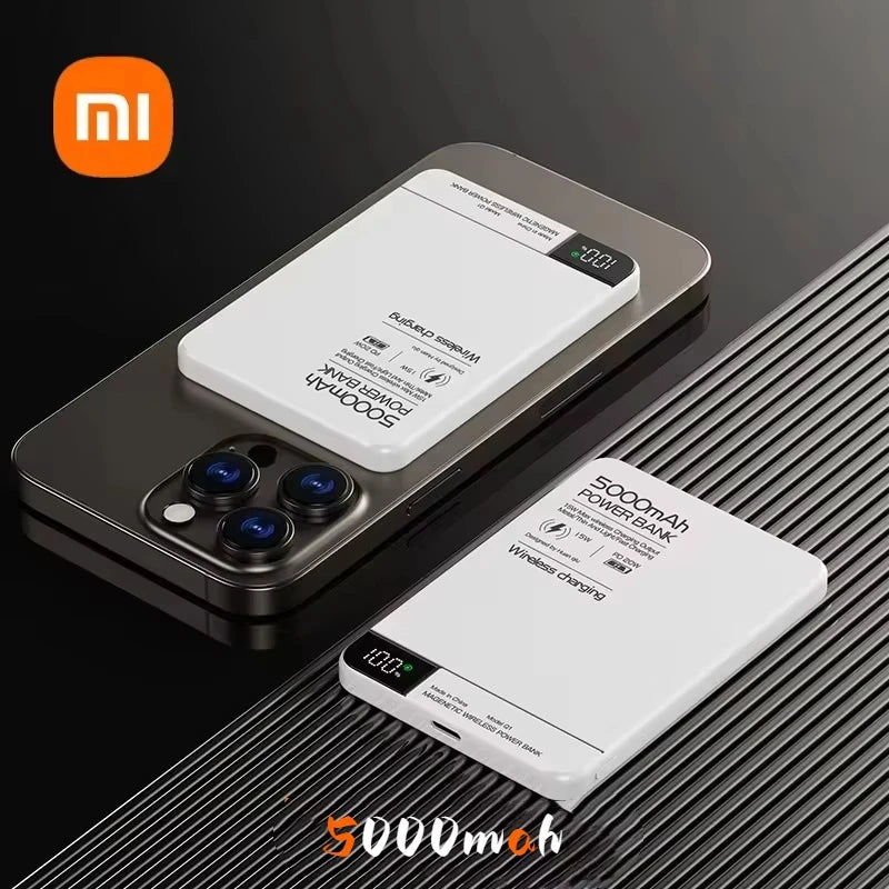 Xiaomi 10000mAh External BatteryMagnetic Wireless PowerBank PD22.5W Digital Display Fast Charging  For Magsafe For iPhone Samsun