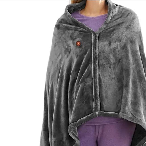 Wearable Electric Blanket 3 Heating Levels USB Heating Winter Warm Blanket Home Office Outdoor Heating Mattres Washable