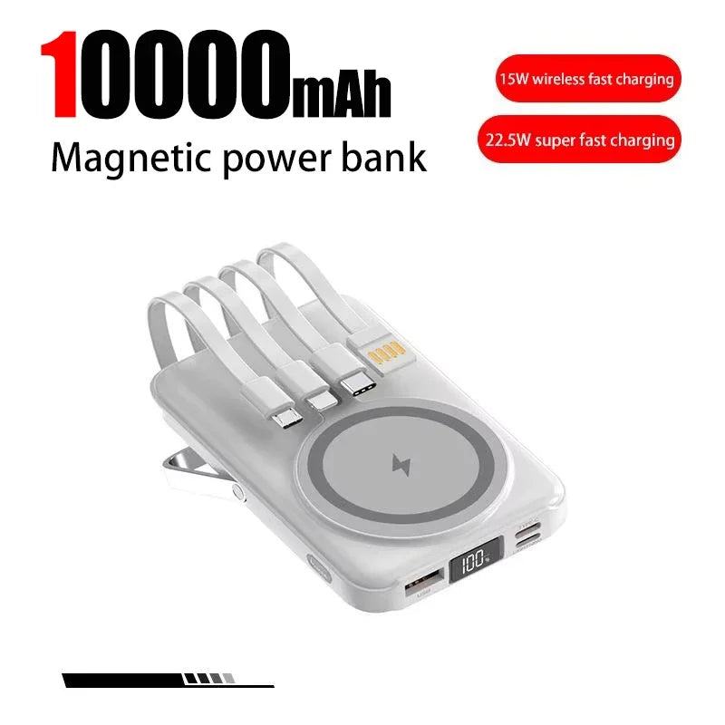 Xiaomi 50000mAh Power Bank Ultra-large Capacity Magnetic Wireless Super Fast Charger Comes With a Charge Cable Power Supply