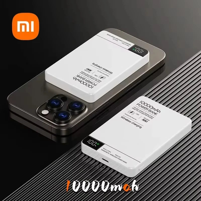 Xiaomi 10000mAh External BatteryMagnetic Wireless PowerBank PD22.5W Digital Display Fast Charging  For Magsafe For iPhone Samsun