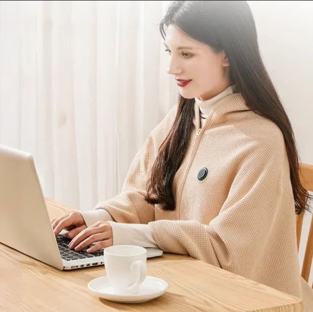 Wearable Electric Blanket 3 Heating Levels USB Heating Winter Warm Blanket Home Office Outdoor Heating Mattres Washable