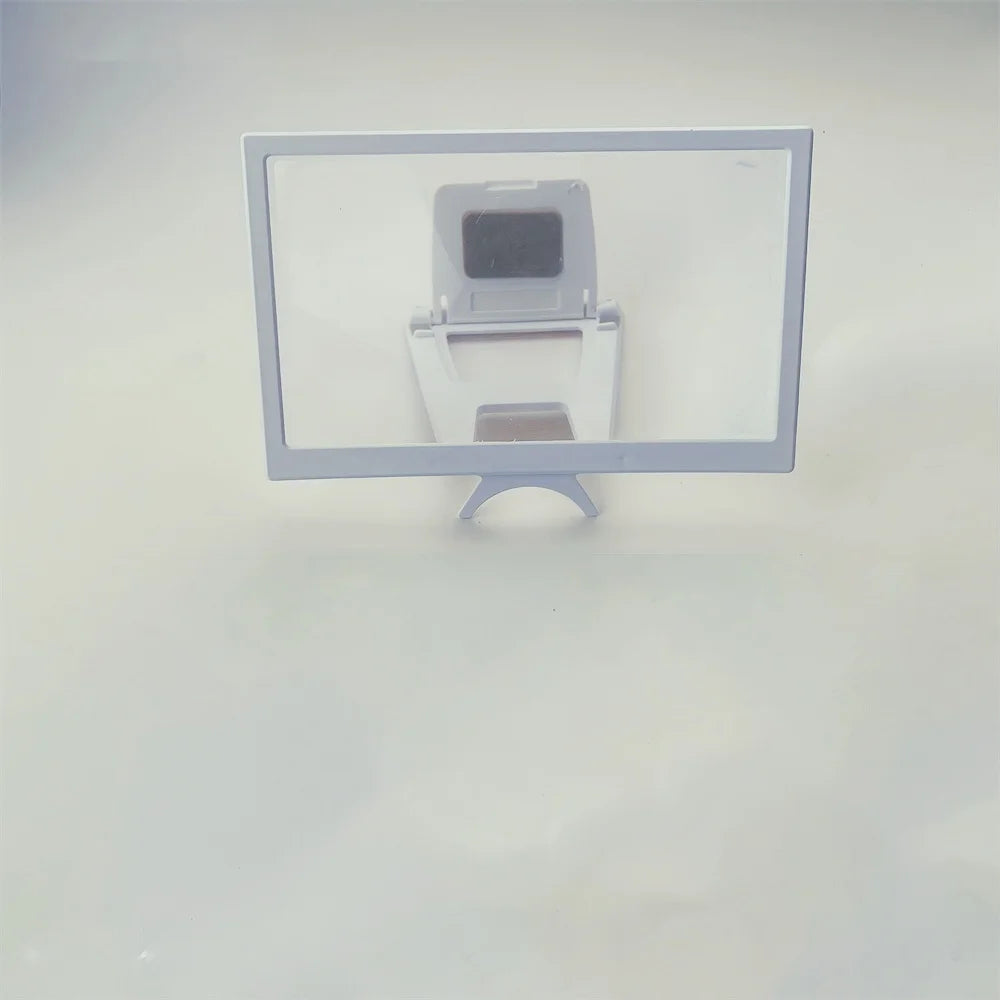 New 12 Inch Mobile Phone Screen Amplifier HD Phone Holder Screen Amplifier Portable Foldable Curved Enlarged Screen Magnifiers